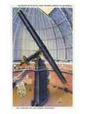 Lake Geneva  Wisconsin - View of the Yerkes Observatory Telescope