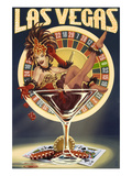 Las Vegas  Nevada - Casino Pinup Girl