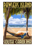 Pawleys Island  South Carolina - Palms and Hammock