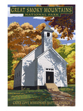 Cades Cove Baptist Church - Great Smoky Mountains National Park  TN