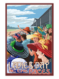 Kentucky - Ladies Day at the Track Horse Racing