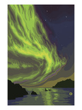 Northern Lights and Orcas