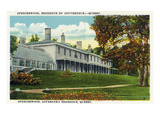 Quebec  Canada - View of Spencerwood  the Governor's Residence