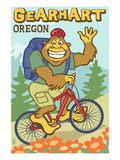 Bigfoot Bicyle in Oregon - Gearhart  OR