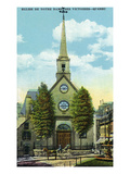 Quebec  Canada - Church of Notre Dame of Victory Exterior