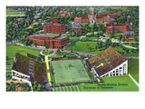 Knoxville  Tennessee - University of Tennessee  Aerial View of the Shields-Watkins Stadium