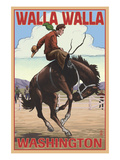 Walla Walla  Washington - Bronco Bucking