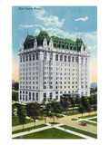 Winnipeg  Manitoba - Fort Garry Hotel Exterior