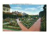 Rochester  New York - George Eastman's Gardens