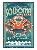 Soldotna  Alaska - King Crab