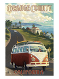 Orange County  California - VW Van Cruise