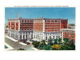 Winnipeg  Manitoba - Royal Alexandria Hotel Exterior