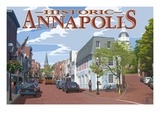 Historic Annapolis  Maryland Street View