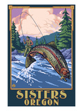Sisters  Oregon - Fly Fisherman