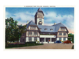 Winnipeg  Manitoba - Assiniboine Park Pavilion Exterior