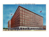 Winnipeg  Manitoba - T Eaton Co Limited Store Exterior