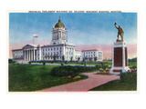 Winnipeg  Manitoba - Provincial Parliament Bldgs  Soldiers Monument