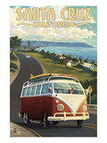 Santa Cruz  California - VW Van