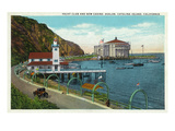 Avalon  California - View of the Yacht Club and New Casino