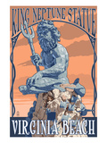 Virginia Beach  Virginia - King Neptune Statue