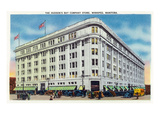 Winnipeg  Manitoba - Hudson's Bay Co Store Exterior