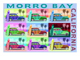 Morro Bay  California - Woody Pop Art