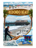 Redondo Beach  California - Montage Scenes