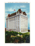 Winnipeg  Manitoba - Fort Garry Hotel Exterior