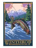 Winthrop  Washington - Fly Fishing Scene