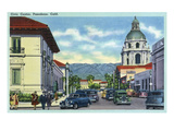 Pasadena  California - Civic Centre Scene