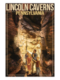 Lincoln Caverns - Huntingdon  Pennsylvania - Tour Scene