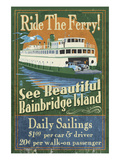 Bainbridge Island  Washington - Ferry Ride