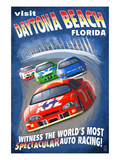 Daytona Beach  Florida - Racecar Scene