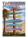 Southern California Beaches - Destination Sign