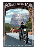 Black Hills  South Dakota - Iron Mountain Road Biker Scene
