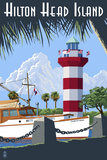 Hilton Head Island  SC - Harbour Town Lighthouse