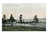 Monterey  California - Panoramic View of the Presidio