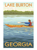 Lake Burton  Georgia - Kayak Scene