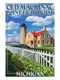Mackinac Island  Michigan - Old Mackinac Lighthouse