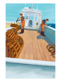 Lobster Boat Fishing