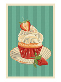 Cupcake and Strawberry