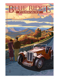 Viaduct Scene at Sunset - Blue Ridge Parkway