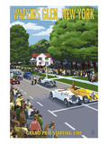 Watkins Glen State Park  New York - Grand Prix Starting Line