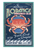 Florence  Oregon - Dungeness Crab