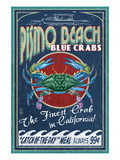 Pismo Beach  California - Blue Crabs