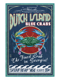 Dutch Island  Georgia - Blue Crabs
