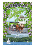 Mackinac  Michigan - Montage Scenes