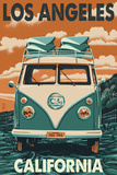 Los Angeles  California - VW Van