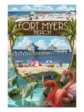 Fort Myers  Florida - Montage Scenes