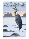 La Conner  Washington - Blue Heron